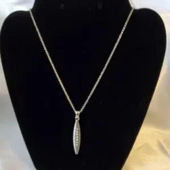 Lia Sophia Retired Moire Necklace - Picture 2 of 7